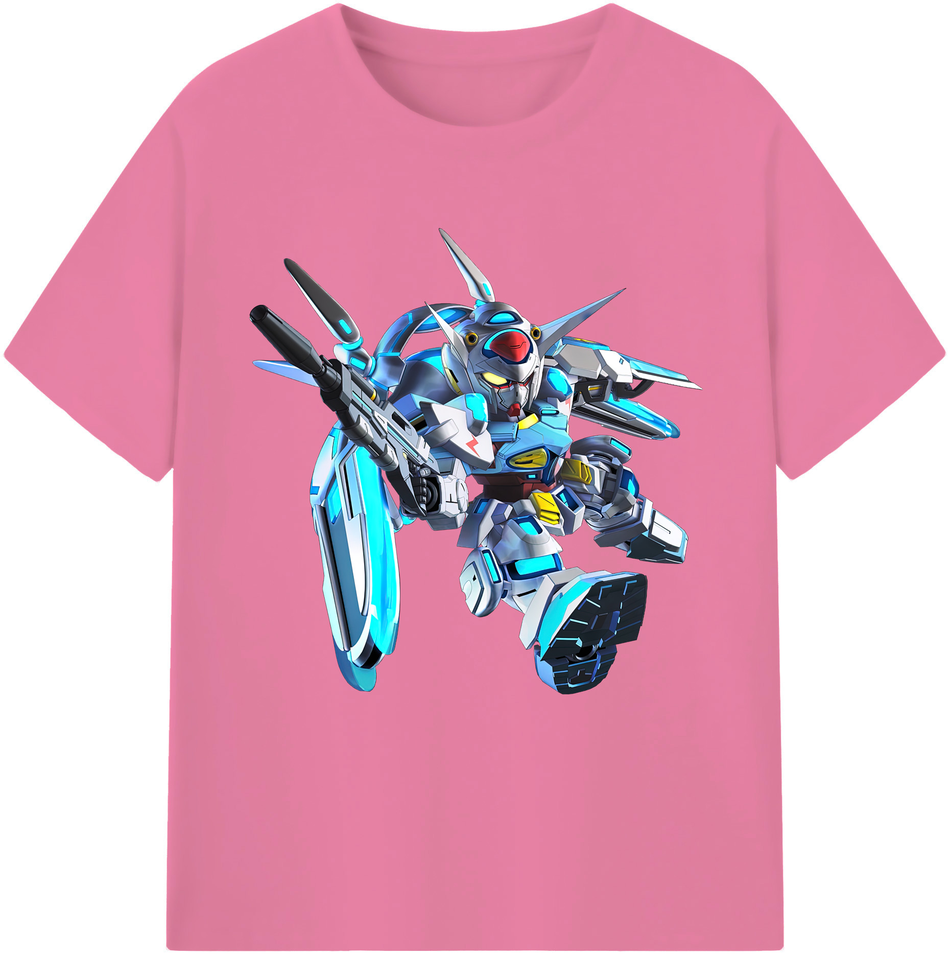 （画像用） 機動戦士ガンダム Mobile Suit Gundam 綿100％半袖Tシャツ（フロントプリント）